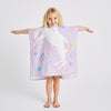 Catherine Lansfield Unicorn 60cm x 120cm Hooded Poncho Towel Lilac