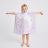 Catherine Lansfield Unicorn 60cm x 120cm Hooded Poncho Towel Lilac