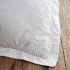 Bianca Oxford Lace Trim Duvet Cover Bedding Set White