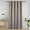 Catherine Lansfield Wilson Velvet Thermal Ready Made Eyelet Door Curtain Grey
