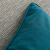 Catherine Lansfield Wilson Velvet Filled Cushion 45cm x 45cm Green