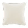 Catherine Lansfield Wilson Velvet Filled Cushion 45cm x 45cm Natural