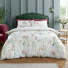 Royal Horticultural Society Rose Bloom Reversible Duvet Cover Bedding Set Pink