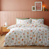 Catherine Lansfield Autumn Pumpkins Duvet Cover Bedding Set Orange