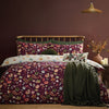 Catherine Lansfield Autumn Pumpkins Duvet Cover Bedding Set Plum