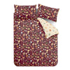 Catherine Lansfield Autumn Pumpkins Duvet Cover Bedding Set Plum