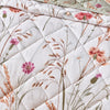 Catherine Lansfield Brushed Grasmere Floral 200cmx220cm Bedspread Green