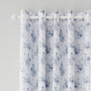 Catherine Lansfield Lucie Floral Ready Made Eyelet Curtains 66'' x 90'' Blue