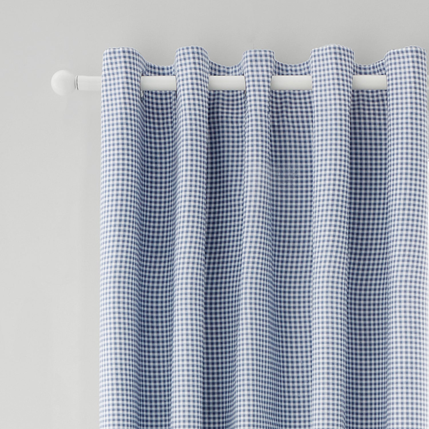 Catherine Lansfield Lucie Floral Ready Made Eyelet Curtains 66'' x 90'' Blue