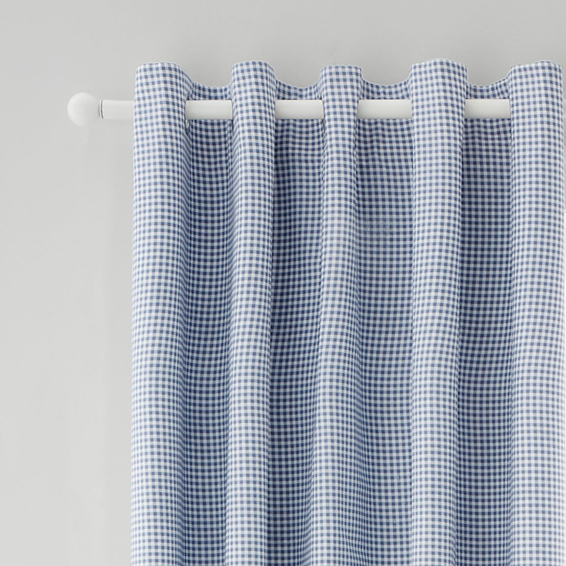 Catherine Lansfield Lucie Floral Ready Made Eyelet Curtains 66'' x 90'' Blue