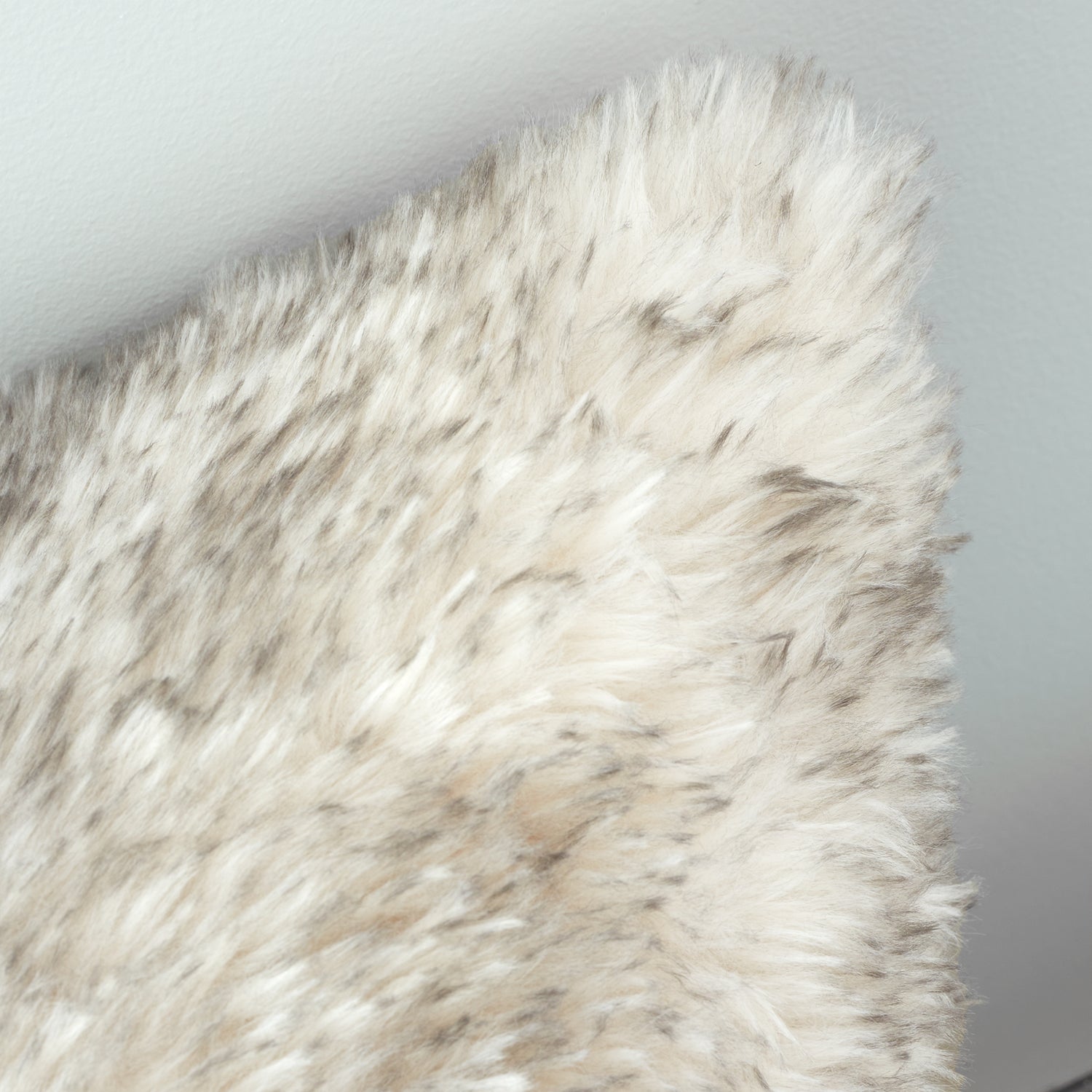 Catherine Lansfield Arctic Fox Filled Cushion 45cm x 45cm Grey