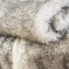 Catherine Lansfield Arctic Fox 130cm x 170cm Faux Fur Throw Grey