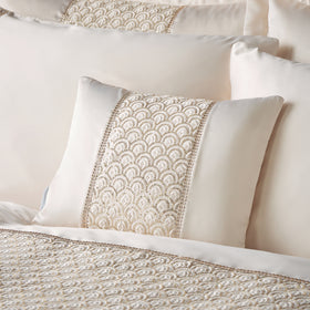 Catherine Lansfield Deco Sequin Filled Boudoir 30cm x 40cm Champagne