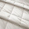 Catherine Lansfield Kingsley Matt Velvet 220cm x 220cm Quilted Bedspread Cream