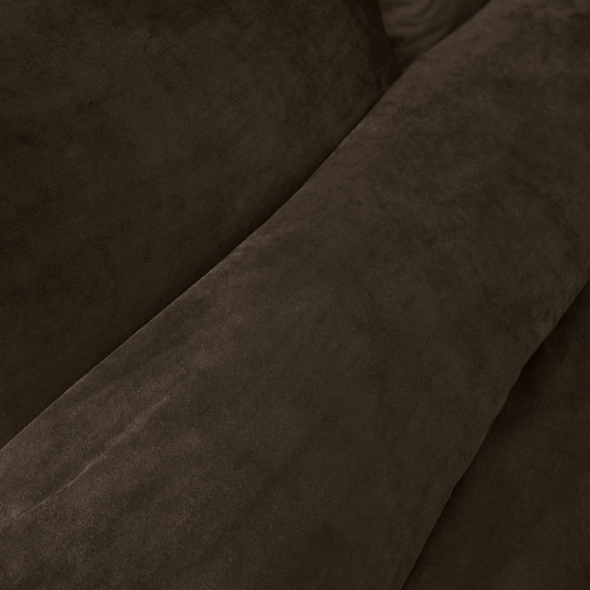 Catherine Lansfield Kingsley Matt Velvet Duvet Cover Bedding Set Chocolate