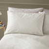 Catherine Lansfield Kingsley Matt Velvet Duvet Cover Bedding Set Cream