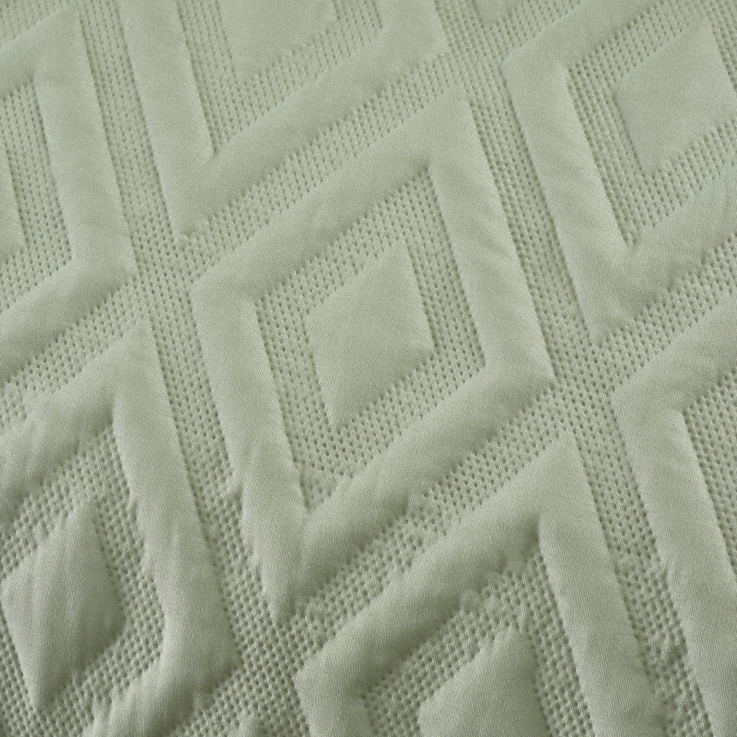 Catherine Lansfield Jacob Geo Duvet Cover Bedding Set Sage