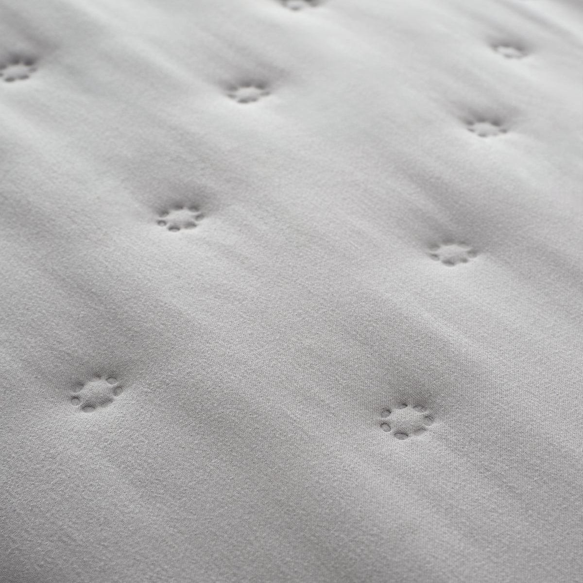 Catherine Lansfield Cosi Nori Sherpa Bedspread 220cm x 230cm Silver
