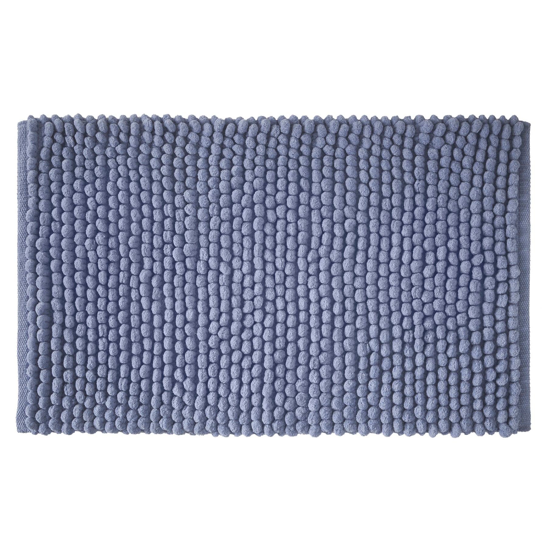 Bianca Aspen Bobble 50cm x 80cm Bath Mat Blue