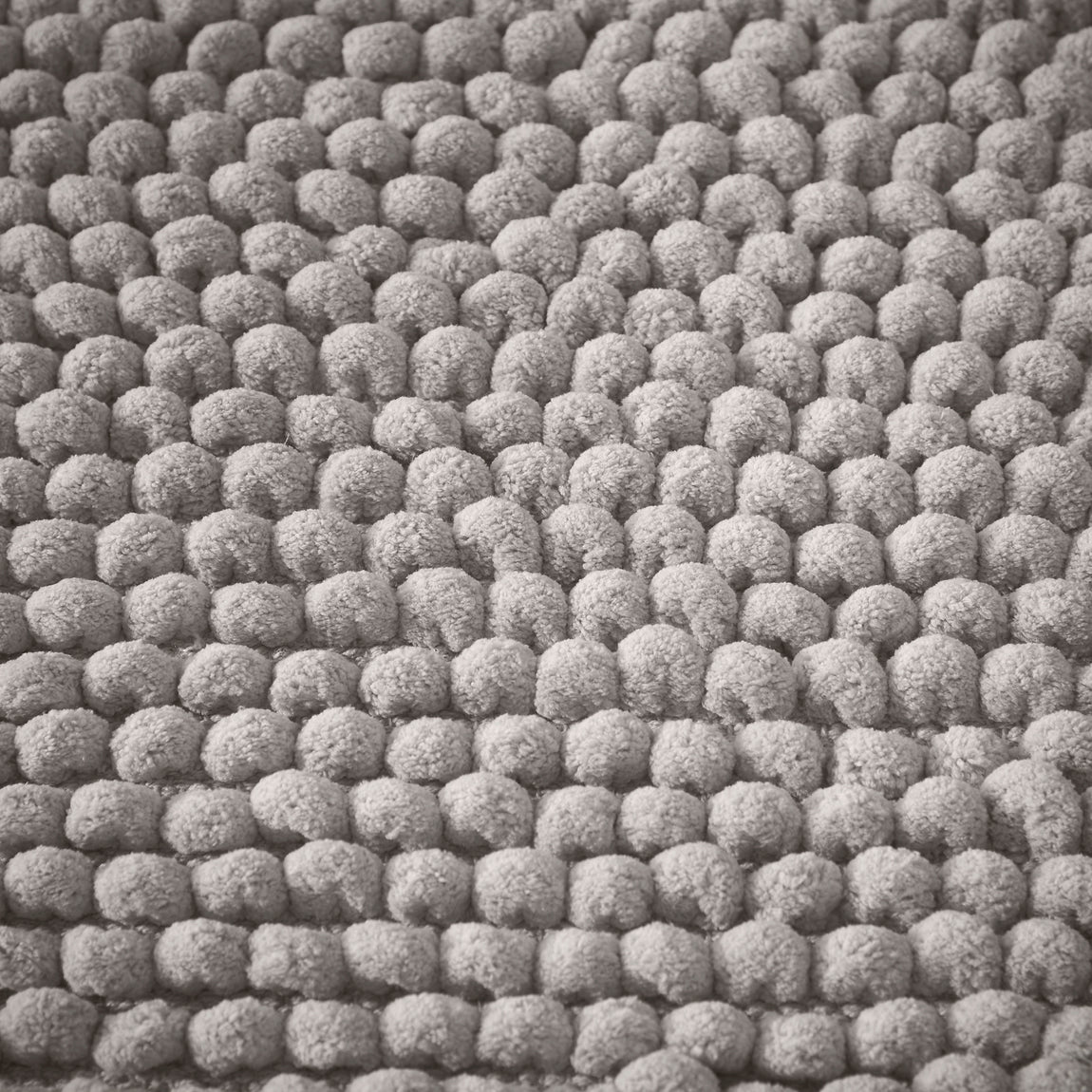 Bianca Aspen Bobble 50cm x 80cm Bath Mat Grey