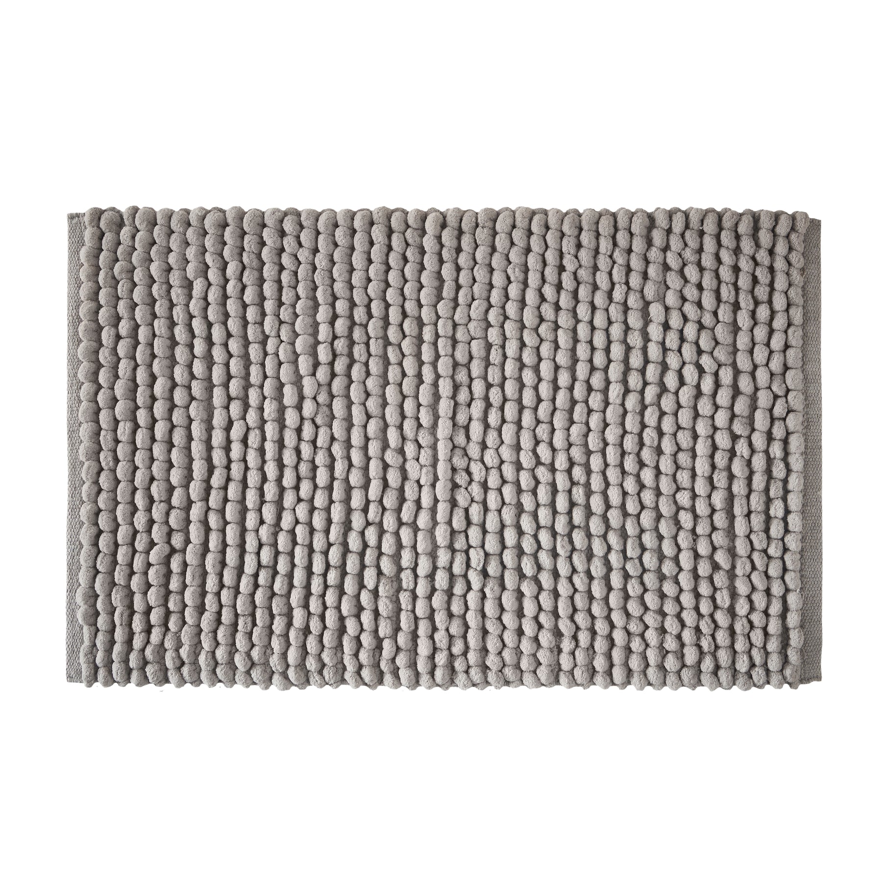 Bianca Aspen Bobble 50cm x 80cm Bath Mat Grey