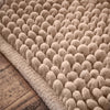 Bianca Aspen Bobble 50cm x 80cm Bath Mat Natural