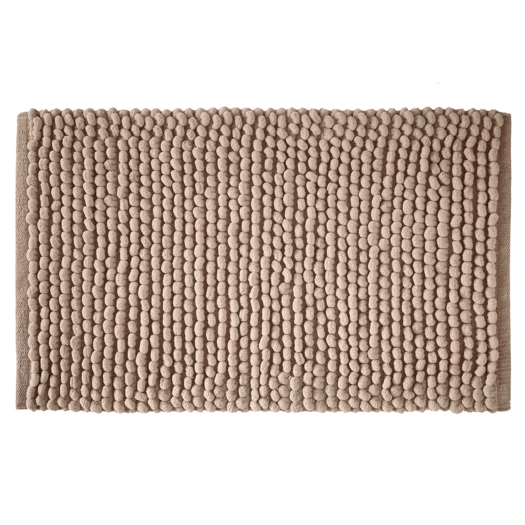 Bianca Aspen Bobble 50cm x 80cm Bath Mat Natural