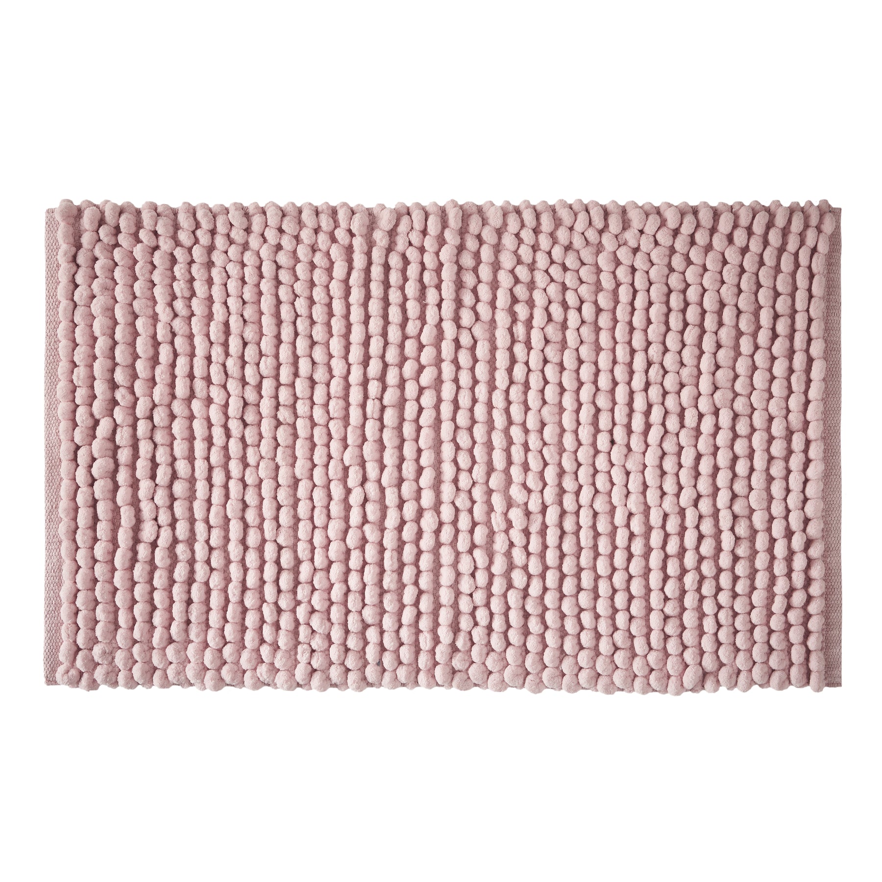 Bianca Aspen Bobble 50cm x 80cm Bath Mat Pink