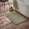 Bianca Aspen Bobble 50cm x 80cm Bath Mat Sage