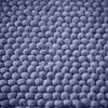 Bianca Aspen Bobble 50cm x 120cm Runner Bath Mat Blue