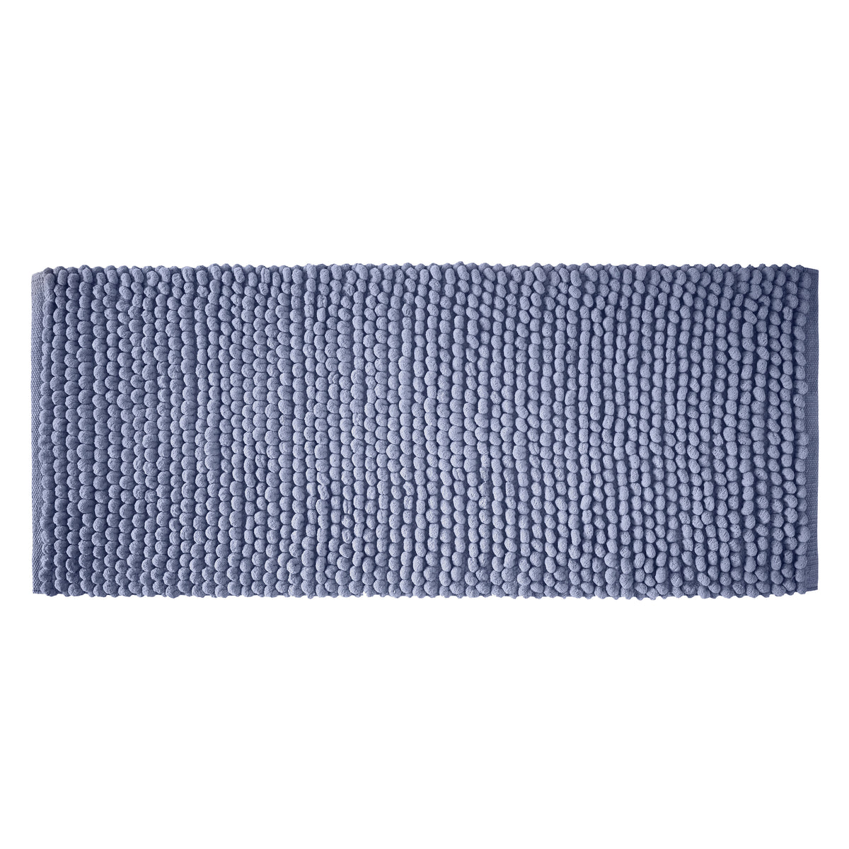 Bianca Aspen Bobble 50cm x 120cm Runner Bath Mat Blue