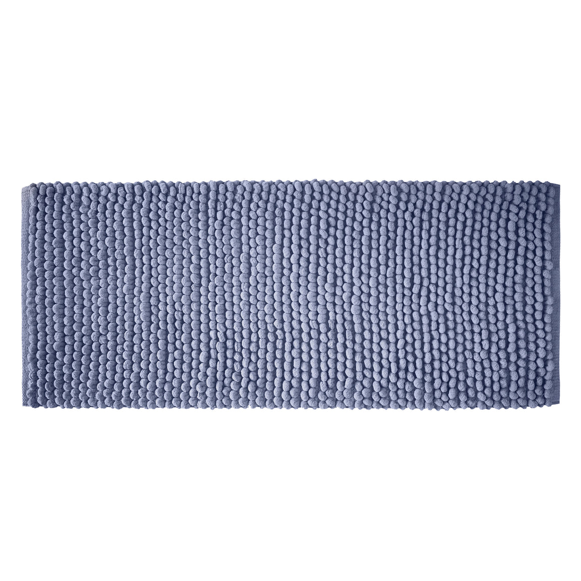 Bianca Aspen Bobble 50cm x 120cm Runner Bath Mat Blue