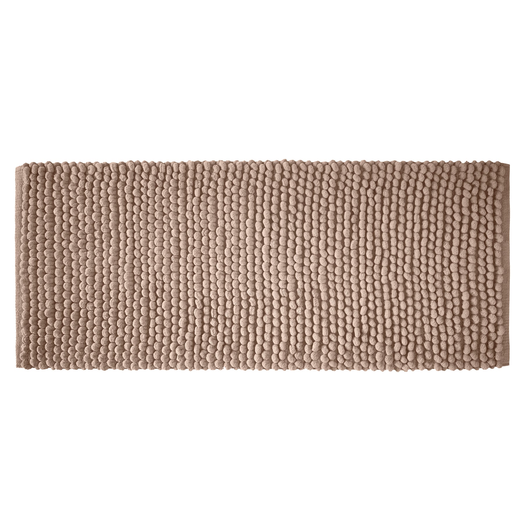 Bianca Aspen Bobble 50cm x 120cm Runner Bath Mat Natural
