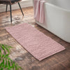 Bianca Aspen Bobble 50cm x 120cm Runner Bath Mat Pink