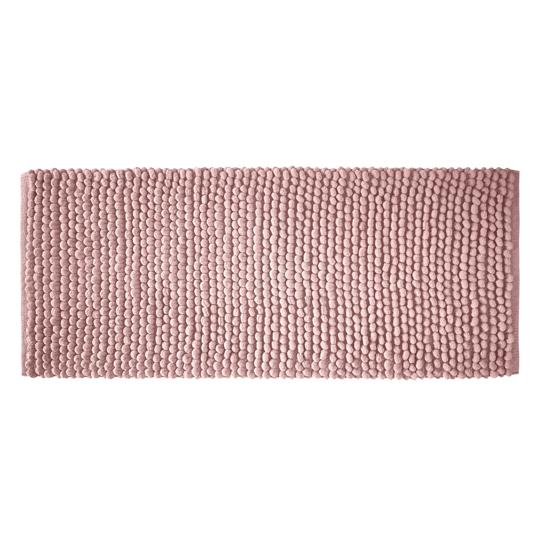 Bianca Aspen Bobble 50cm x 120cm Runner Bath Mat Pink