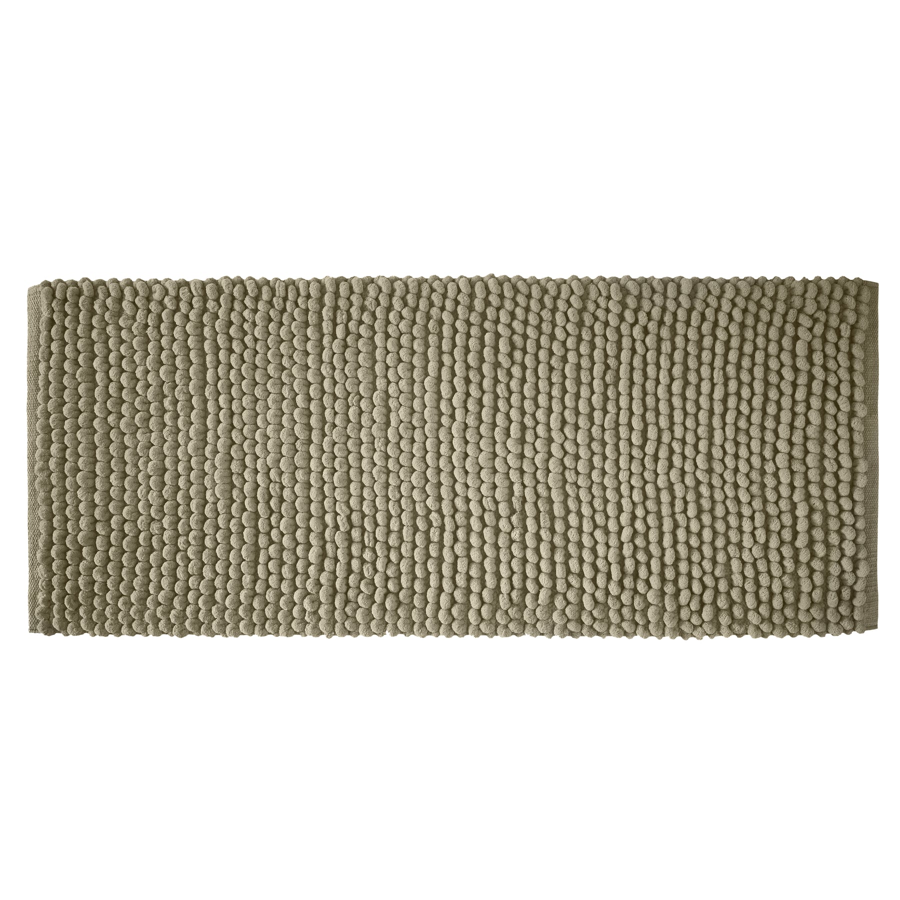 Bianca Aspen Bobble 50cm x 120cm Runner Bath Mat Sage