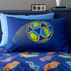 Catherine Lansfield Bright Football Duvet Cover Bedding Set Navy
