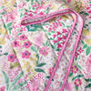 Catherine Lansfield Tilly Floral Reversible 220cm x 230cm Bedspread Set Pink