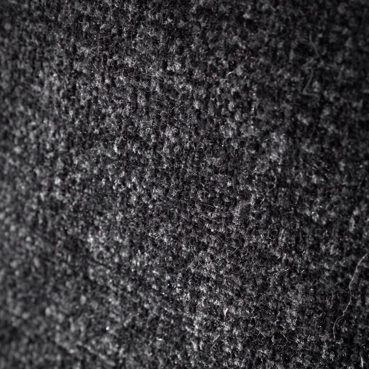 Catherine Lansfield Wilson Plain Chenille Filled Cushion 45cm x 45cm Black
