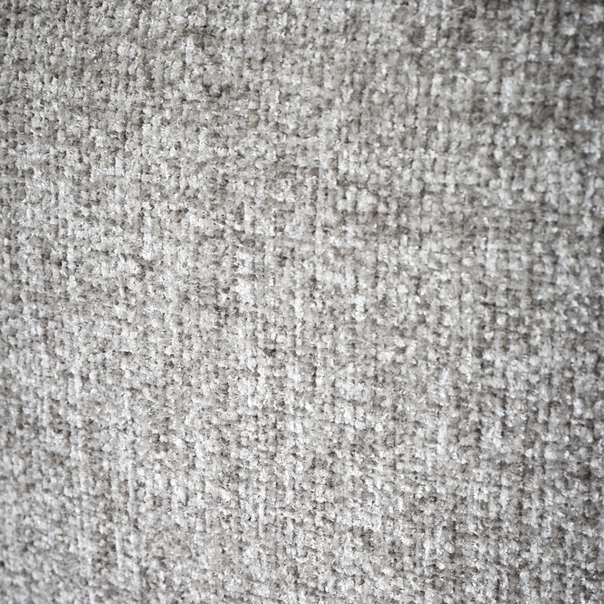 Catherine Lansfield Wilson Plain Chenille Filled Cushion 45cm x 45cm Grey