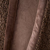 Catherine Lansfield So Soft Velvet Boucle 130cm x 170cm Throw Chocolate