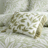Catherine Lansfield Tufted Sorrel Leaf 30cm x 40cm Filled Cushion Green