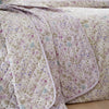 Bianca Ditsy Floral Reversible 220cm x 230cm Bedspread Set Lilac
