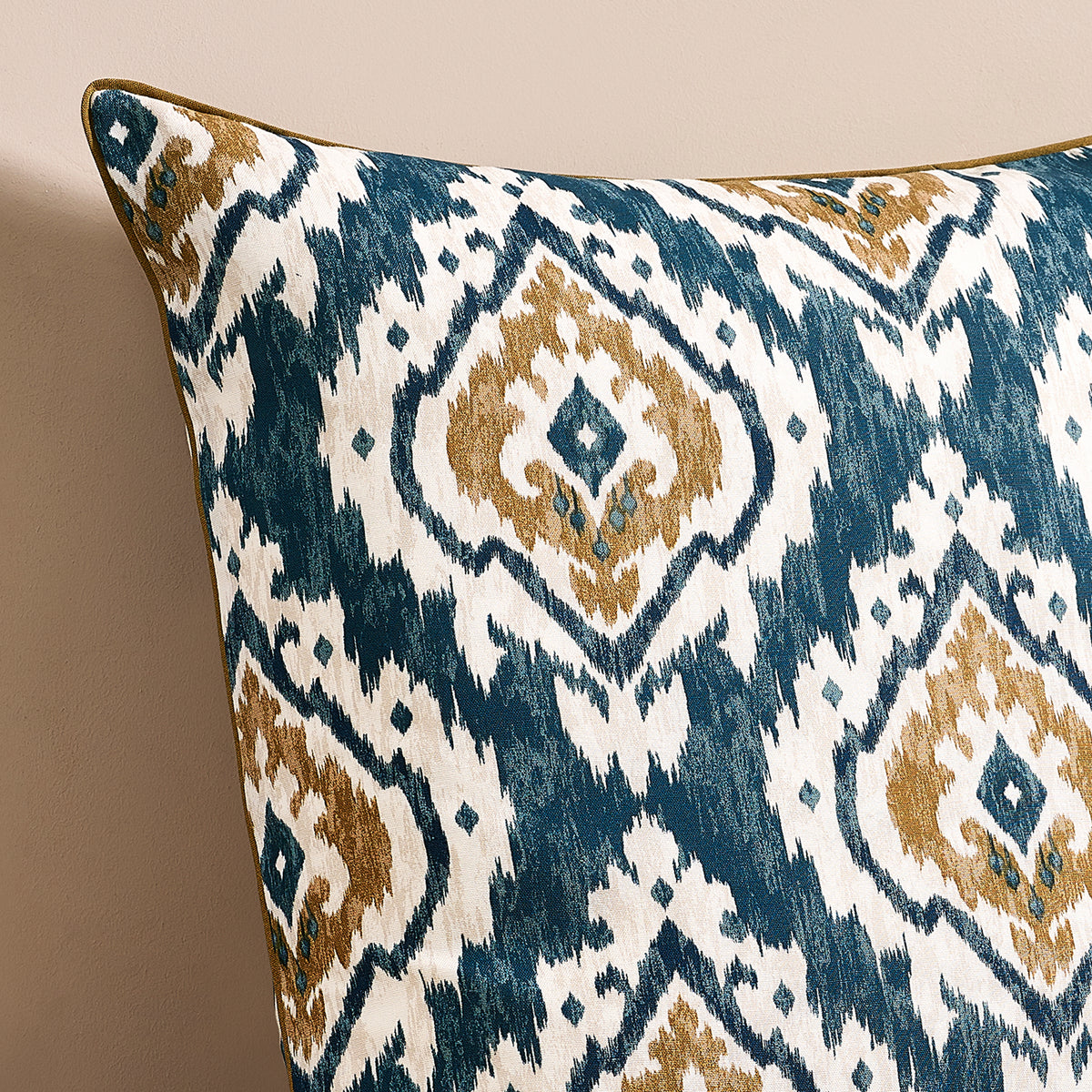 Pineapple Elephant Suri 55cm x 55cm Filled Cushion Teal Green