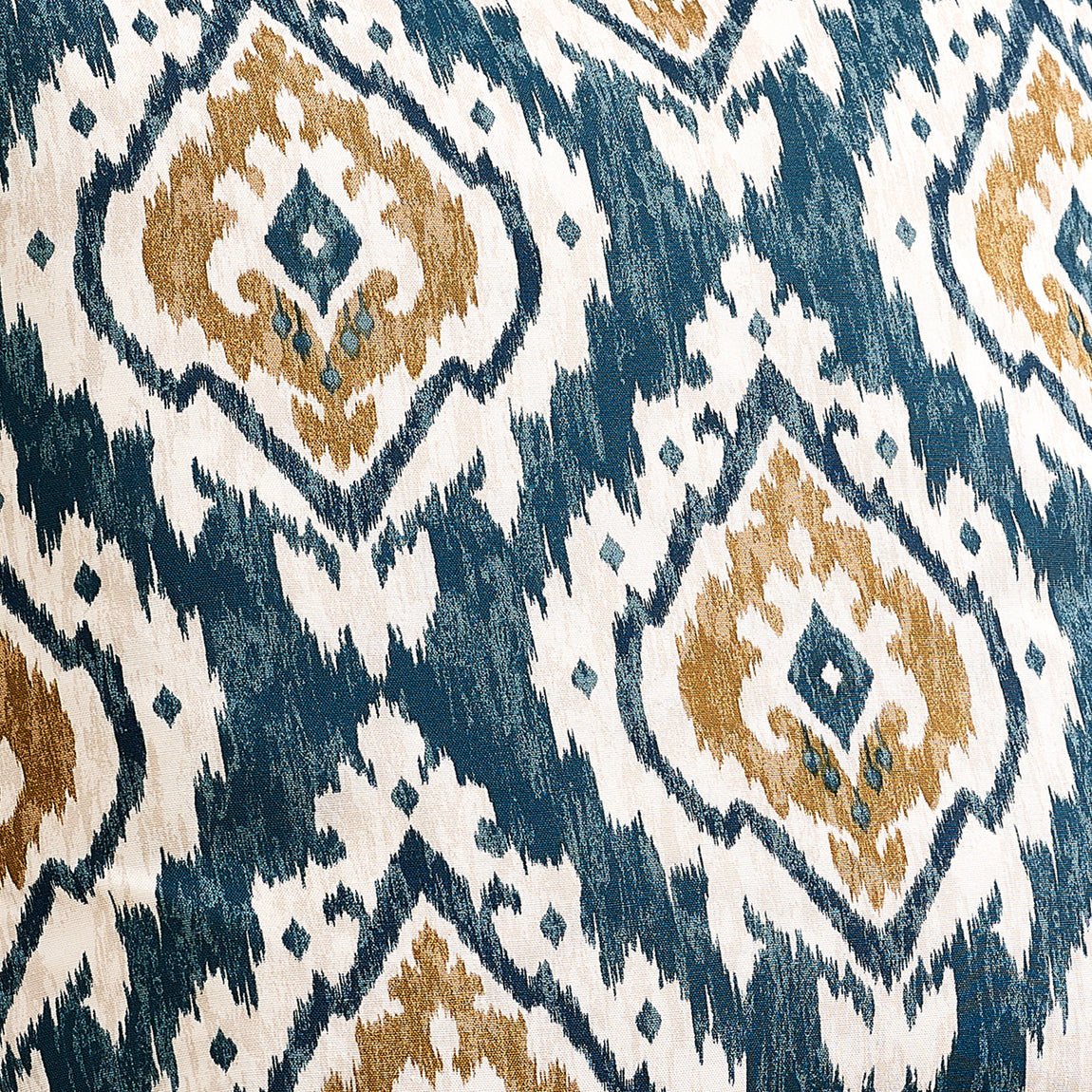 Pineapple Elephant Suri 55cm x 55cm Filled Cushion Teal Green
