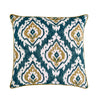 Pineapple Elephant Suri 55cm x 55cm Filled Cushion Teal Green