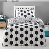 Catherine Lansfield Football Stars Brushed Duvet Cover Bedding Set Grey