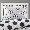 Catherine Lansfield Football Stars Brushed Duvet Cover Bedding Set Grey