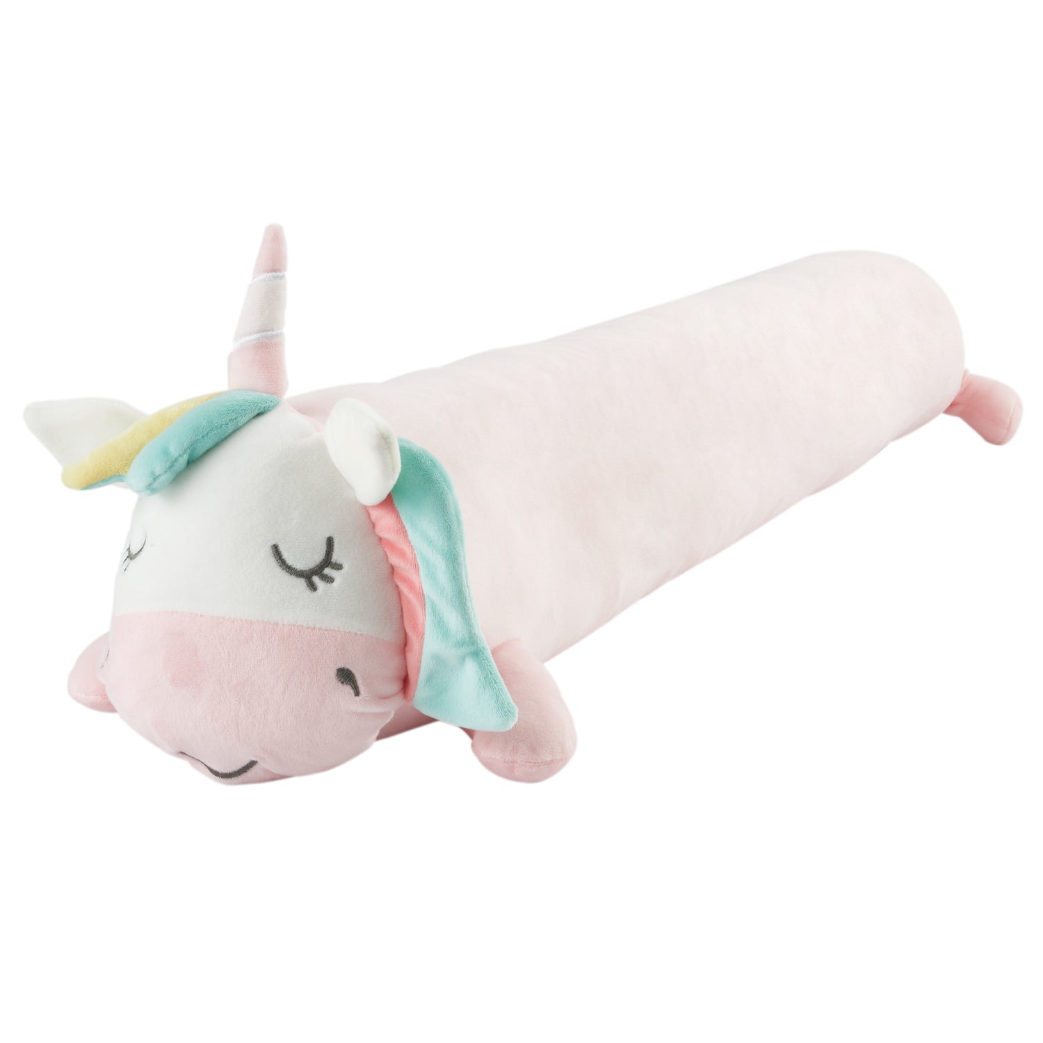 Catherine Lansfield Cuddle Friends Unicorn 3D Filled Cushion Pink