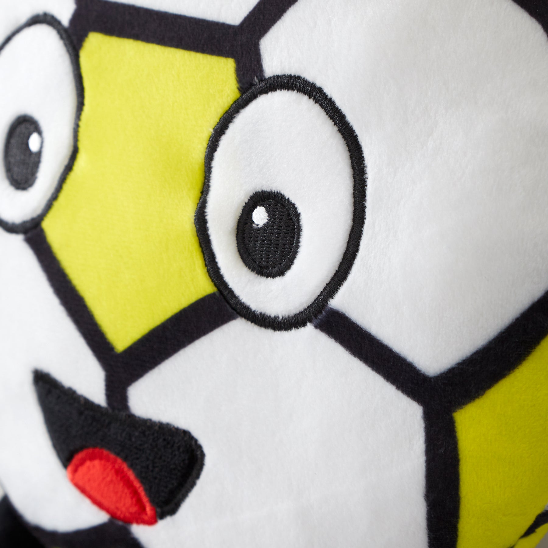 Catherine Lansfield Forever Together Footballs Pair of Filled Cushion White Black